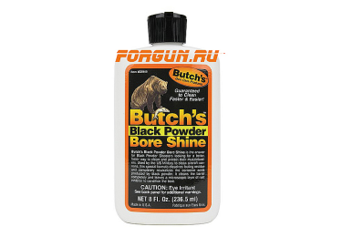 Растворитель для удаления освинцовки и черного порохового нагара Lyman Butch's Black Powder Bore Shine, 236 мл, 02949