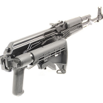 Переходник складной для установки телескопических прикладов вместо складных на АК, Сайга, Leapers UTG