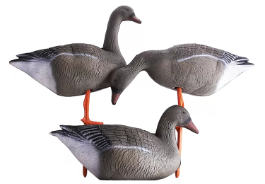Чучела гусей гуменник Birdland кормящихся на опоре, BR-042S/R/F