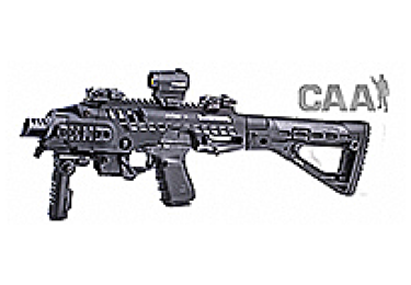 Комплект для модернизации Glock CAA tactical RONI-SBS, алюминий/полимер (черный)