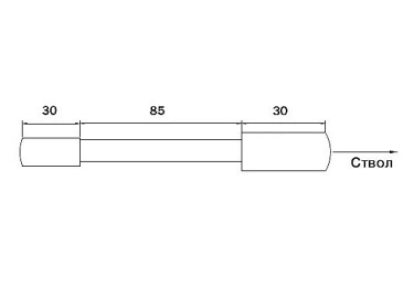 Основание Contessa Alessandro 12мм на SAKO-75 (IV затворная группа) или SAKO-85 (M), CAT/SW05/B, сталь