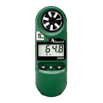 Ветромер Kestrel 2000 + термометр (время, скорость ветра, температуру воды, снега, воздуха) 0820