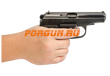 Рукоятка пистолетная для ПМ, пластик, с ЛЦУ и сбросом магазина PM LASER