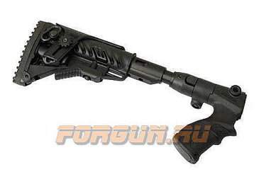 Приклад для Remington 870, телескопический, рукоятка, пластик, компенсатор отдачи, щека, складной, FAB Defense, FD-AGRF 870 FKSB CP
