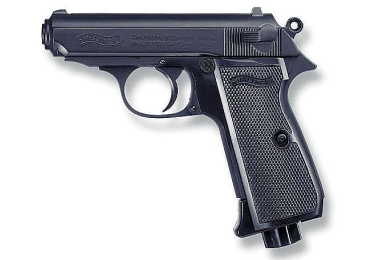 Пневматический пистолет Walther PPK/S черный (Umarex)