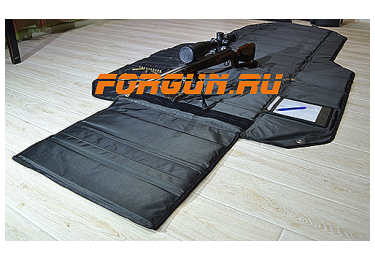 Мат тактический стрелковый 275 х 120 см (черный графит) "Русский Снайпер"