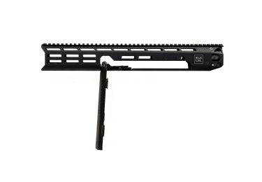Кронштейн цевье M-LOK с сошками для M4/M16/AR15 металл (черный) BLK LBL AR-10 DPMS HIGH BIPOD 15.5 BLACK