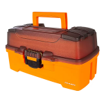Ящик Plano для приманок и аксессуаров с 2-уровневой системой хранения оранжевый