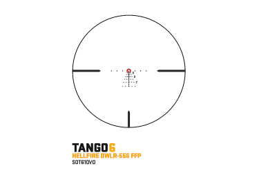 Оптический прицел Sig Sauer TANGO6T DVO 1-6X24MM FFP (FDE; DWLR-556) (SOT61DV0)