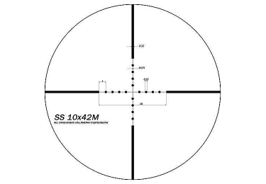Оптический прицел SWFA SS MOA 10x42 SF 30mm, сетка Mil-Dot SS10X42M