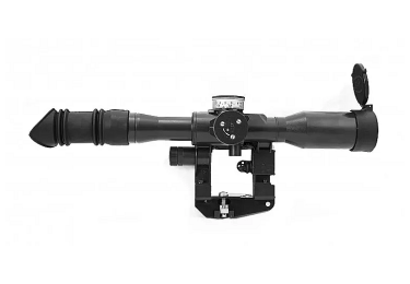 Оптический прицел Беломо ПОСП 8x42 с сеткой парабола 1.7, тактическими барабанчиками (для Тигр/СКС)