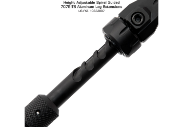 Сошки для оружия Leapers UTG, Weaver/Picatinny 360, высота 18-23 см, TLUBP02-A