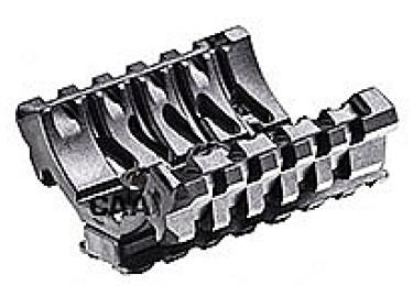 Накладка на цевье с 3 планками Picatinny для установки ЛЦУ, фонарей для M16/M4/AR15 CAA tactical TRM3, полимер, черный