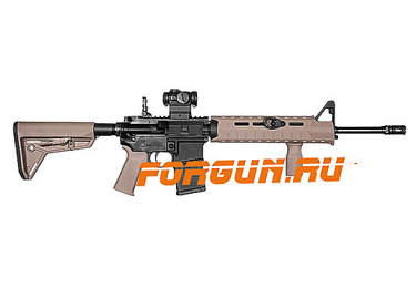 Кронштейн цевье для M4/M16/AR15 полимер (черный) Magpul MOE SL Hand Guard MID-LENGTH MAG551