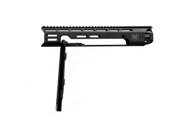 Кронштейн цевье M-LOK с сошками для M4/M16/AR15 металл (черный) BLK LBL AR-10 DPMS LOW BIPOD 14 BLACK