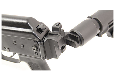 Переходник складной для установки телескопических прикладов вместо складных на АК, Сайга, Leapers UTG