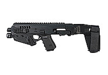 Комплект для модернизации Glock 3-4 поколения CAA tactical MIC-RONI-STAB, алюминий/полимер (черный)