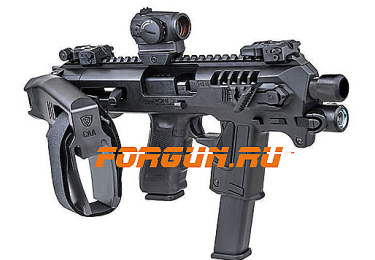 Комплект для модернизации Glock 3-4 поколения CAA tactical MIC-RONI-STAB, алюминий/полимер (черный)