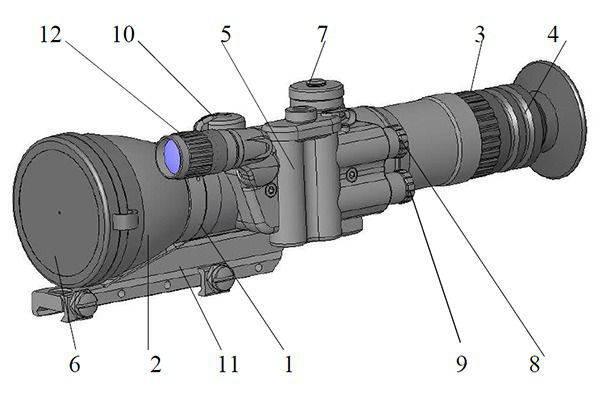 Схема ночного прицела