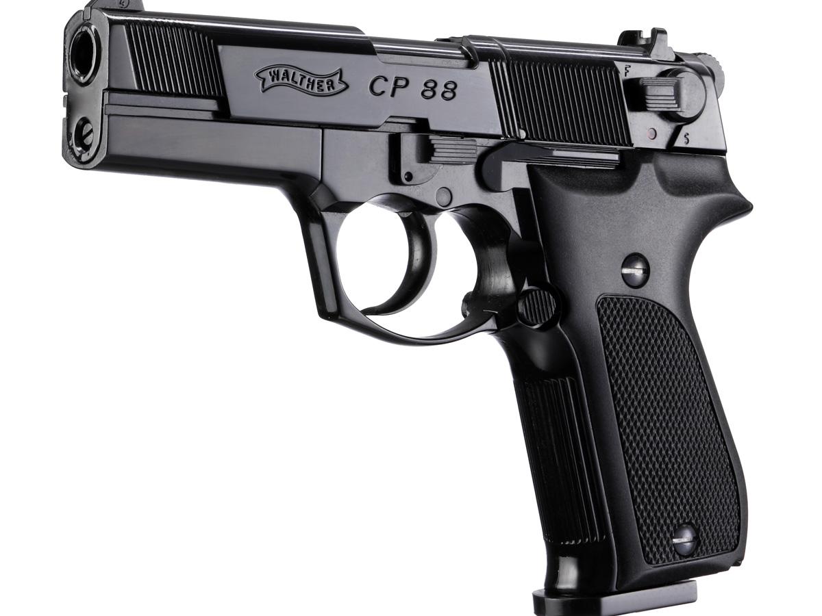Пневматический пистолет Walther CP88 4 черный (Umarex)