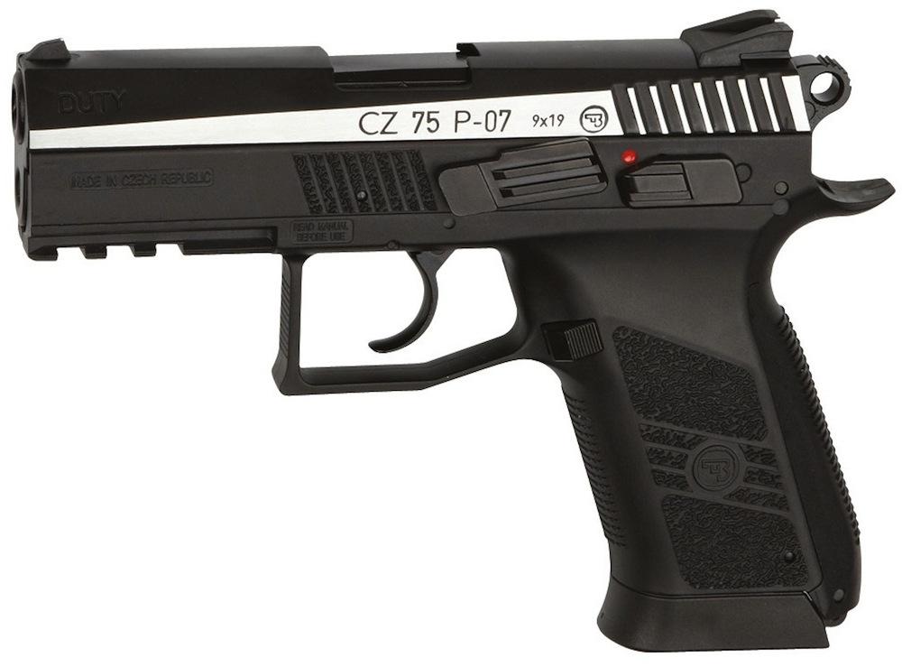 Пневматический пистолет CZ-75 P-07 DUTY DT(ASG)