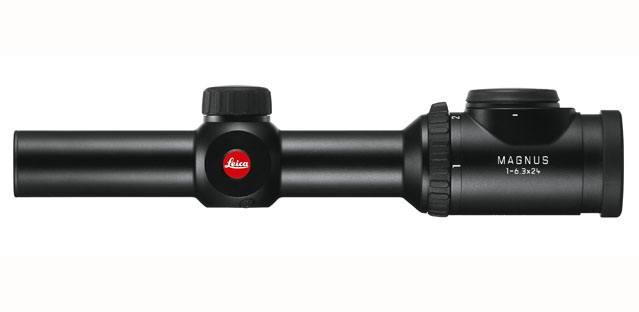 Оптический прицел Leica Magnus 1-6.3x24 с шиной, с подсветкой (PLEX)