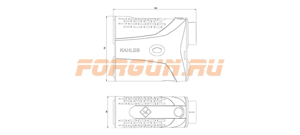 Схема дальномера Kahles Helia RF-M 7x25 (20020)