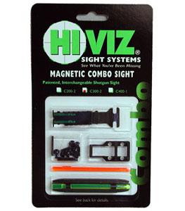 Комплект из мушки и целика HiViz (модели TS-2002 и M300) 5,5 мм - 8,3 мм