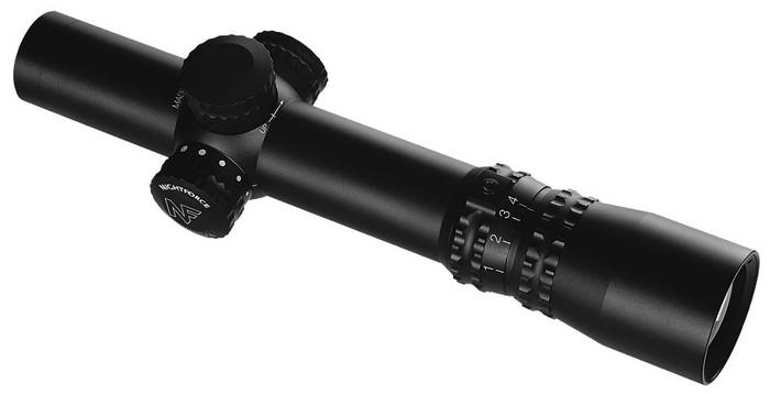 Оптический прицел Nightforce 1-4x24 30мм NXS Compact, .250 MOA, с подсветкой (FC-3G)