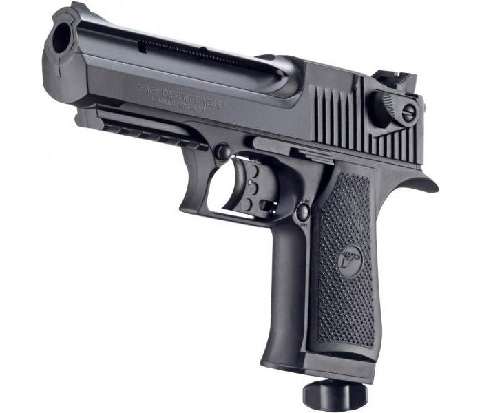 Пневматический пистолет Umarex Baby Desert Eagle (никель) 4,5 мм