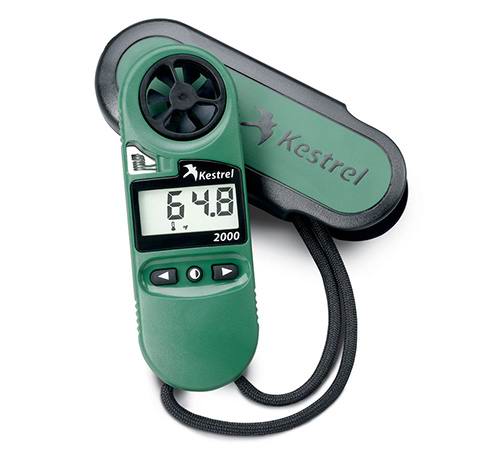 Ветромер Kestrel 2000 + термометр (время, скорость ветра, температуру воды, снега, воздуха) 0820