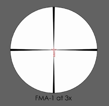 Оптический прицел March 3-24x42 с подсветкой, FF, FMA-1, 1/4MOA (D24V42FIMA)