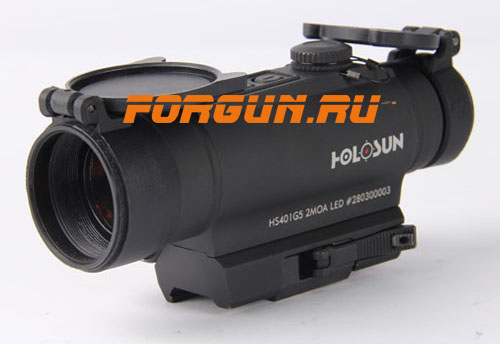 Коллиматорный прицел с ЛЦУ Holosun Infiniti HS401G5 Red dot Sight & Green Laser