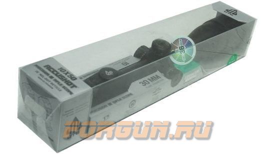 Оптический прицел Leapers UTG 10x50 30 мм, сетка Mildot с подсветкой, SCP3-UGM105AOIEW