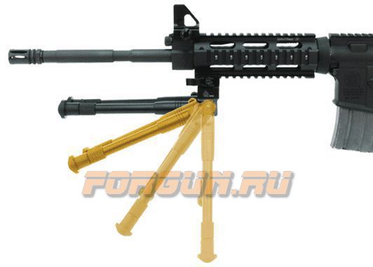 Сошки для оружия Leapers UTG, Weaver/Picatinny или антабка, высота 16-17 см, TL-BP28SQ