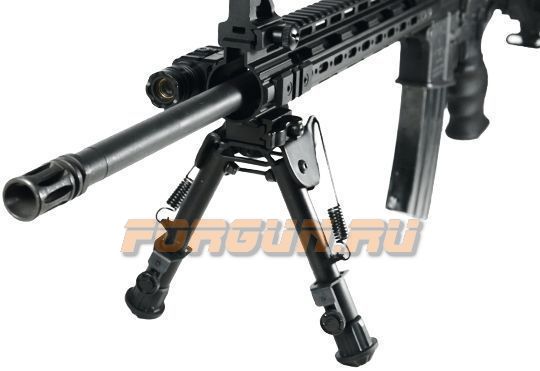 Сошки для оружия Leapers UTG, Weaver/Picatinny или антабка, высота 15-18 см, TL-BP78Q